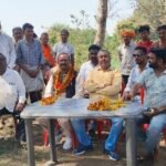 बिजय राम पुर्वी जिला परिषद ने किया चबूतरा निर्माण का शिलान्यास।