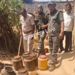 ईद, सरहुल और रामनवमी त्योहार में नशा को लेकर पुलिस अलर्ट, जावा महुआ और शराब की रोज की जा रही है छापेमारी।